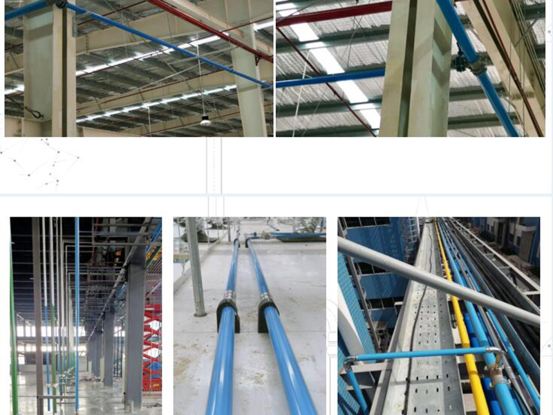 車間供氣系統(tǒng)應用管道案例